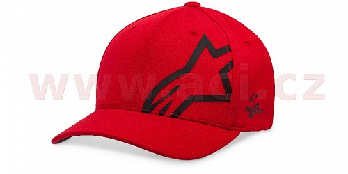 kšiltovka CORP SHIFT SONIC TECH HAT, ALPINESTARS (červená/černá)